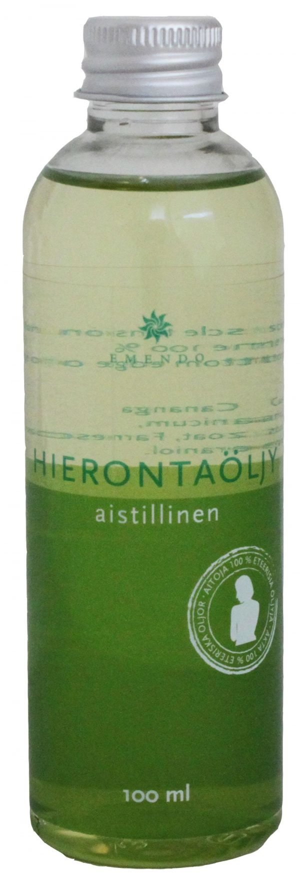 Emendo Hierontaöljy Aistillinen 100 Ml