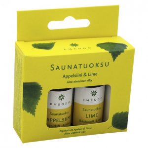 Emendo Saunatuoksut Appelsiini & Lime 2 X 10 Ml