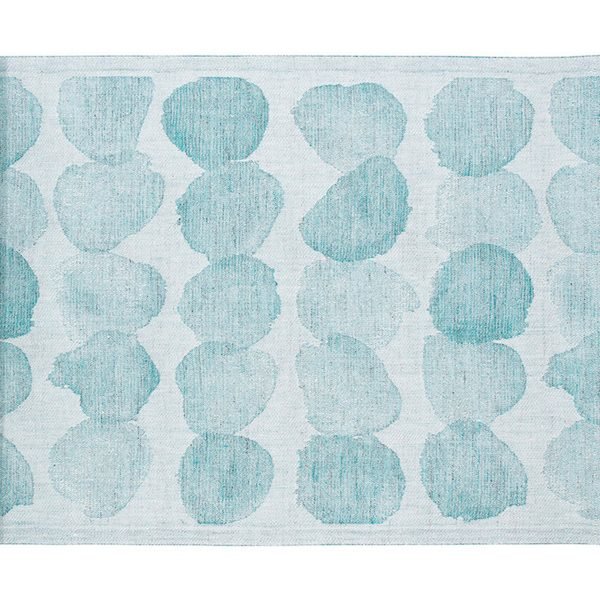Lapuan Kankurit Sade Laudeliina Valkoinen / Turkoosi 46x60 Cm