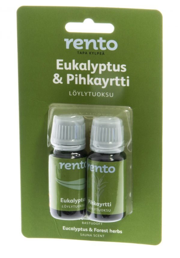 Rento Löylytuoksu Eukalyptus & Pihkayrtti 2 X 10 Ml