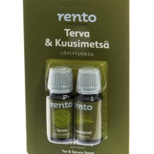 Rento Löylytuoksu Koivuterva & Kuusimetsä 2 X 10 Ml